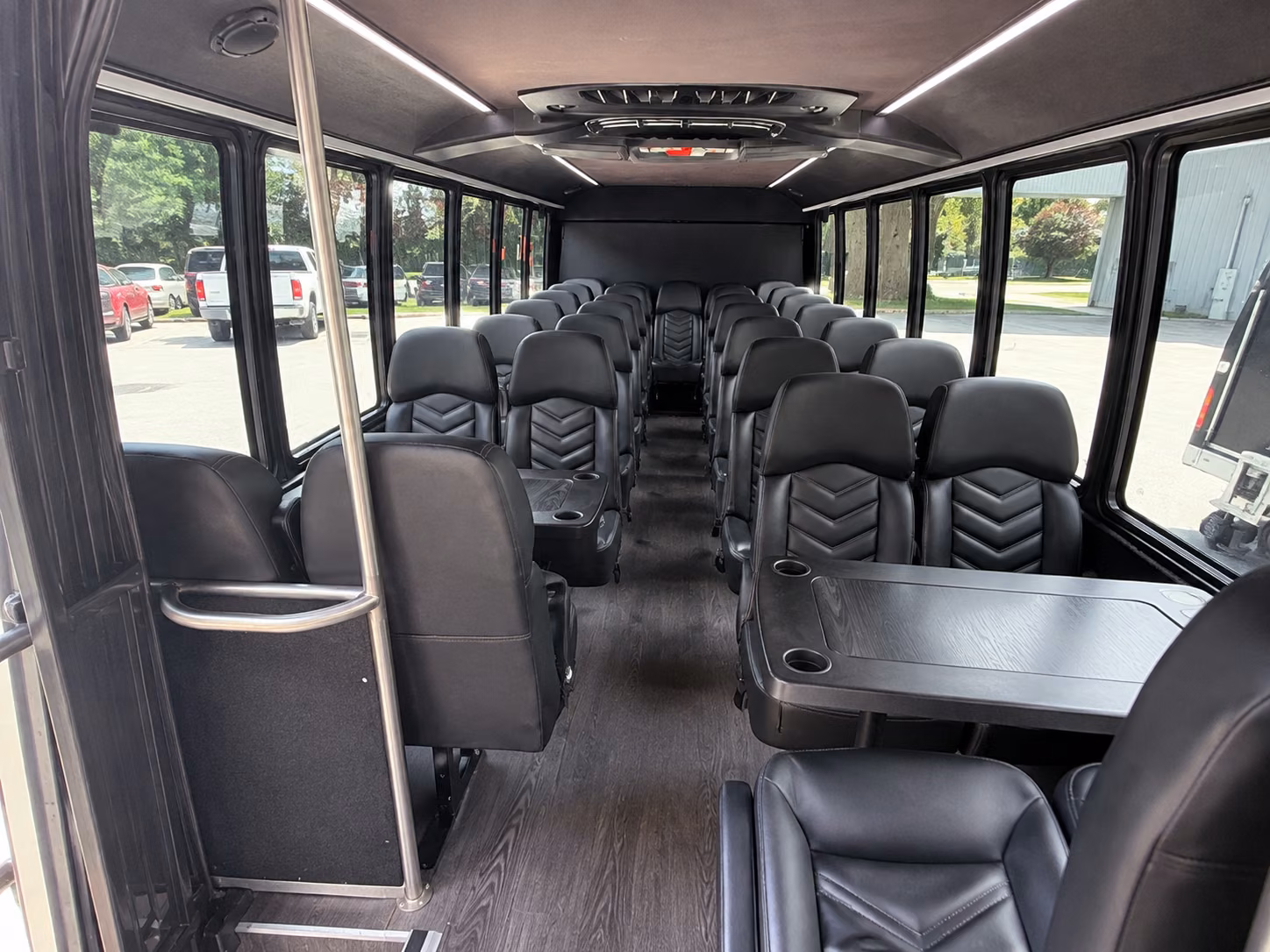 ventura 18 passenger minibus interior