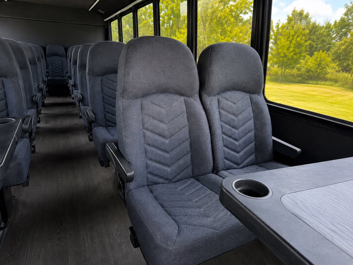 ventura 20 passenger minibus interior