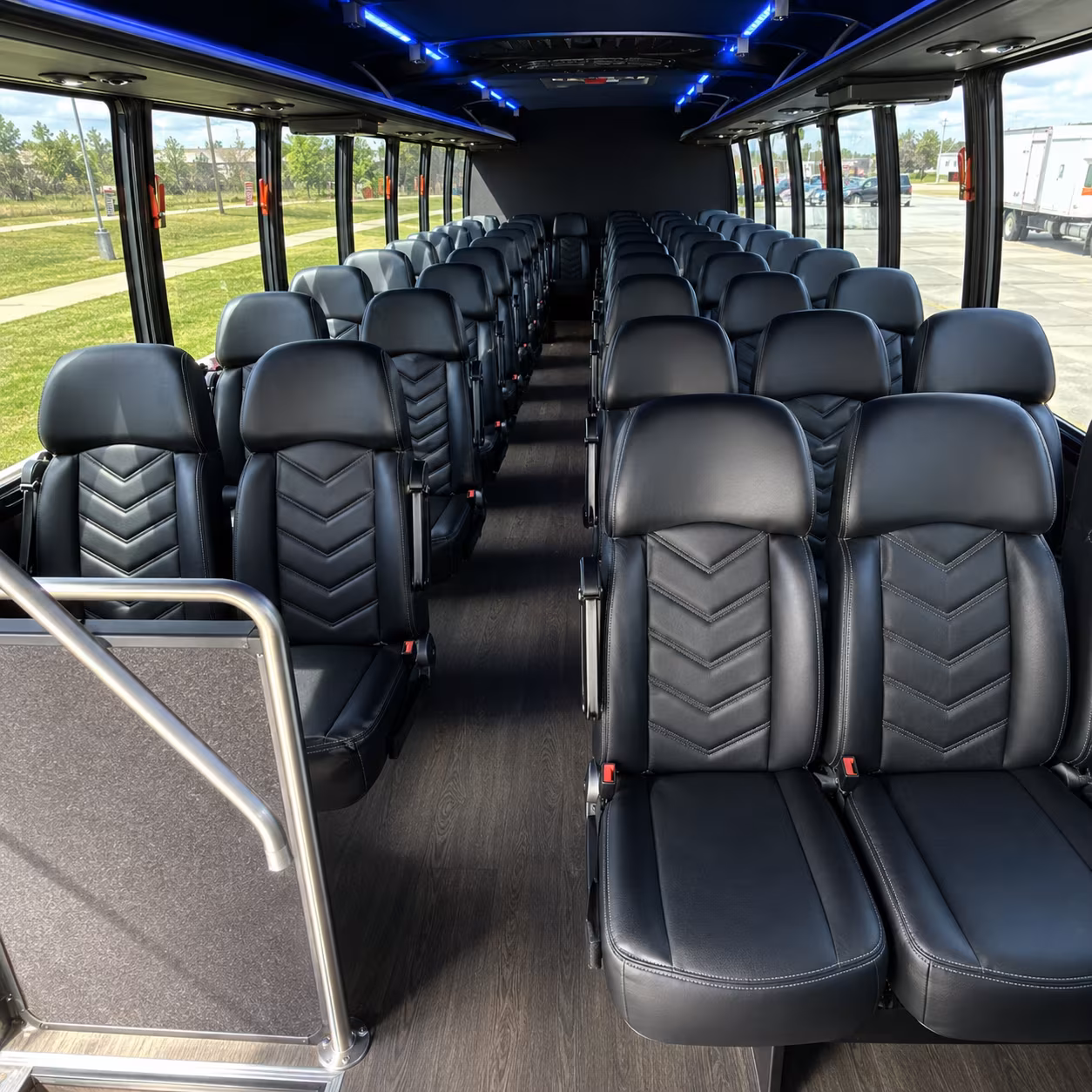 ventura 30 passenger minibus inside