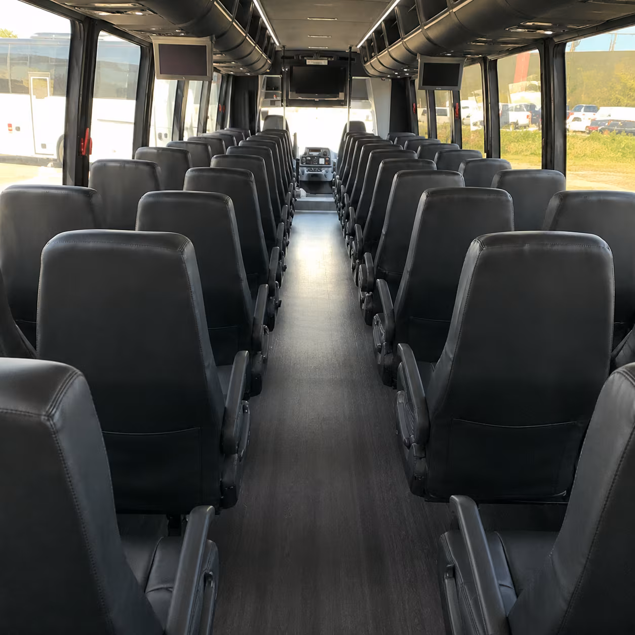 ventura 35 passenger minibus inside