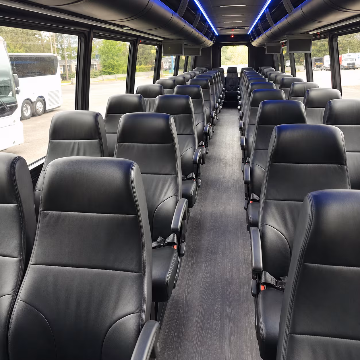 ventura 35 passenger minibus interior