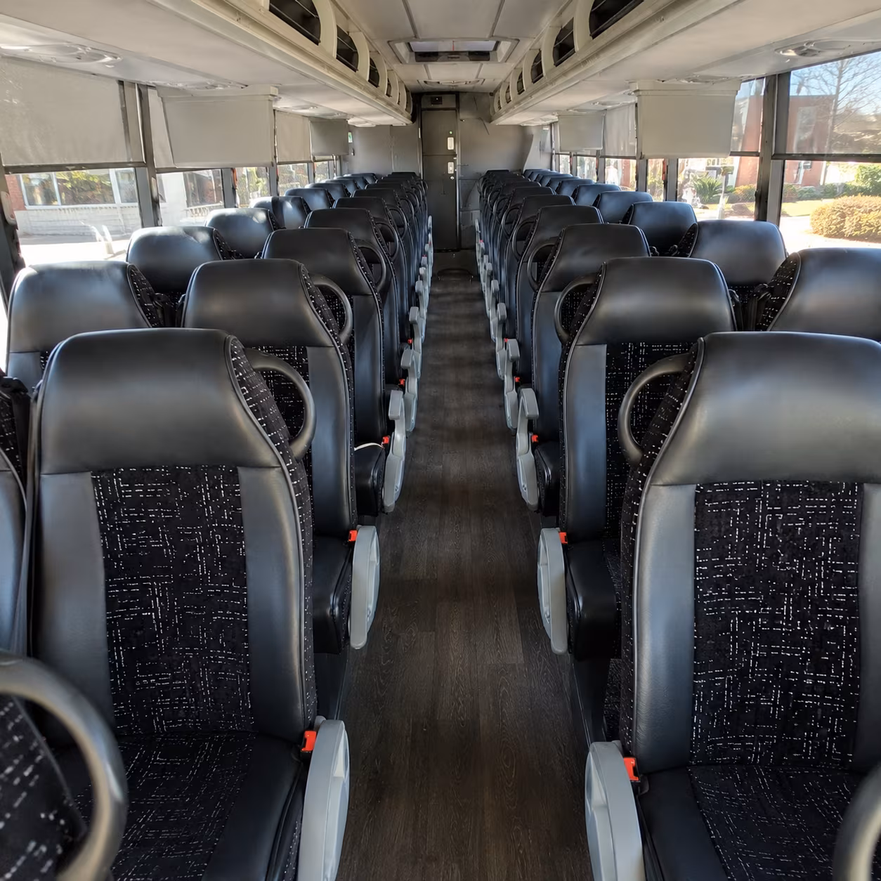 ventura 54 passenger charter bus inside