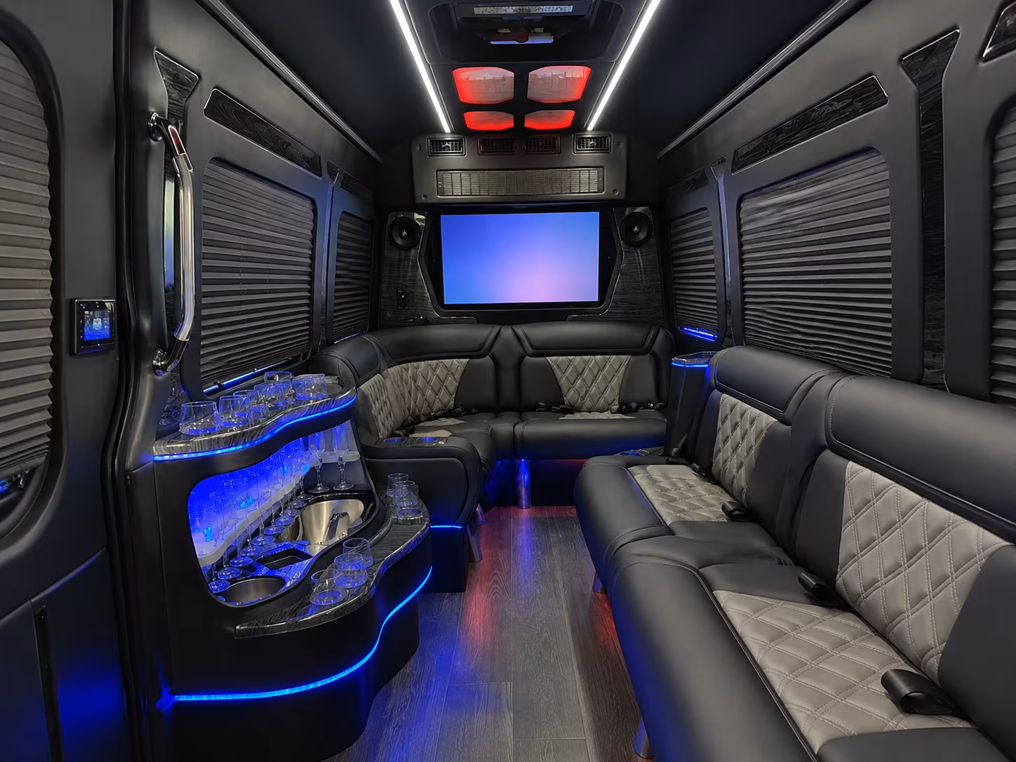 ventura convention transportation onboard seating