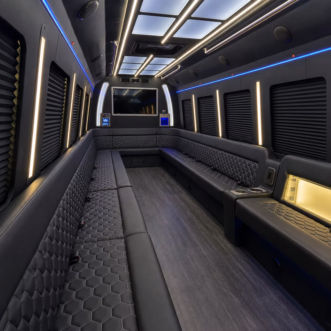 ventura party bus interior