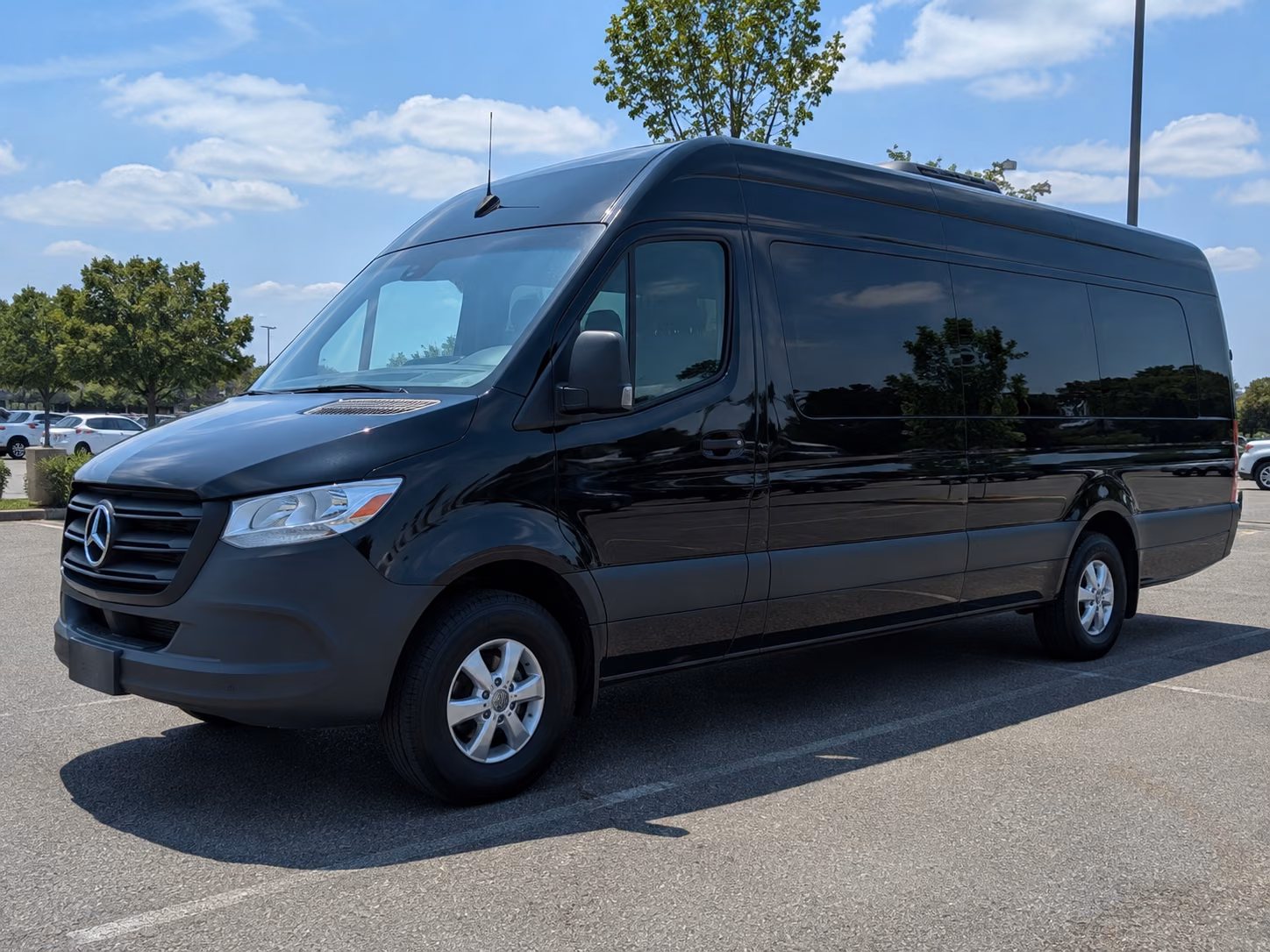 ventura sprinter van with driver